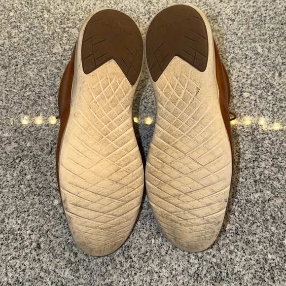 Cole Haan Men's Tan Leather Chukka Boots Size 10 - Picture 5 of 7